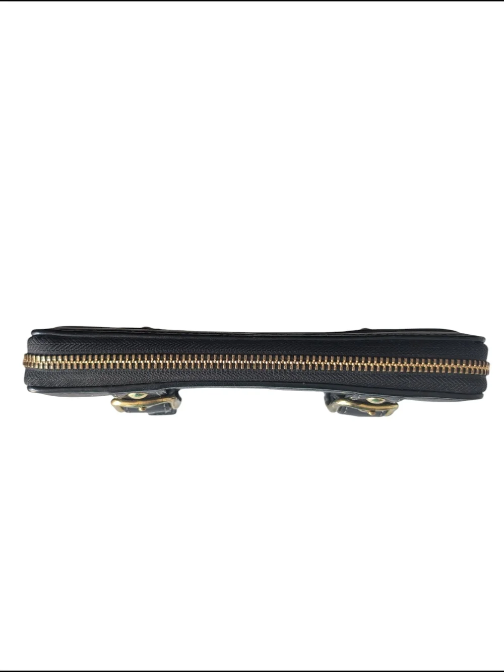 Coach Vintage Leatherware Zoe Soho Black Zip-Around Wallet